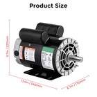 5 Hp Air Compressor Motor 3450rpm 184t Frame Electric Motor 230v Cw ccw Rotation