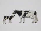 Antique De Laval Cream Separator Tin Holstein Cow   Calf Advertising Set
