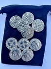 Viking Silver Coins 5 X Vikings At York   5 X Norse Penny In Gift Bag