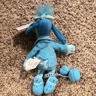 Disney Store Goofy Ghost Bean Bag Plush Stuffed Animal Blue 1999 Vintage