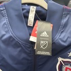 Nwt Adidas Mls Chicago Fire Blue Anthem Jacket Blue red Sz Xl New
