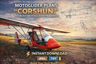 Plans glider Ultralight Aircraft korshun Motor   Experimental Homebuilt Airplane