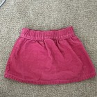 Gymboree Pink Corduroy Button-front A-line Skirt W  Pockets Girls 2t Cotton