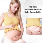 Silicone Material Fake Pregnant Belly Lifelike 2-4 5-7 8-10 Months Of Pregnancy