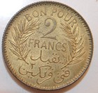 1941 Tunisie 2 Francs