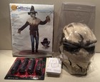 Sadistic Scarecrow Ani-motion Mask   Shirt   Collar   Hat   Blood Gel  size S m 