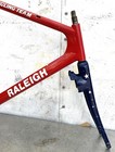 1984 Vintage Steve Hegg Raleigh Team Pursuit Bicycle Frame Set Funny Bike