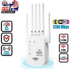 Wifi Range Extender Repeater Wireless Amplifier Router Signal Booster 1200mbps
