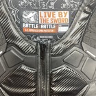 Speed And Strength Battle Rattle Spine Vest Mens Medium Black Motorcycle