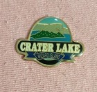 Crater Lake Wizard Island Oregon Travel Souvenir Lapel Pin