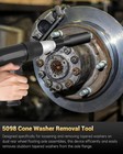 5098 Cone Washer Removal Tool   For Use On Dual Rear Wheel Floating Axles