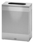 Rubbermaid Commercial Products Fgsr18sspl Trash Can rectangular 22-1 2 Gal  silv