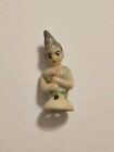 Miniature Pin Cushion Half Doll Porcelain