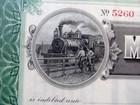 Beautiful Scarce 1872  maine Central Rr Company  Specimen Bond Stock Certificate