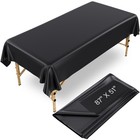 87x51in Waterproof Massage Table Sheet - Reusable Wax Mat Pad For Spa  Beauty  