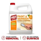 Max Strip Paint   Varnish Citrus Stripper 1 Gallon - Multiple Layer Removal