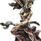 New Oya Orisha Warrior Goddess Statue Bronze Finish Yoruba Santeria Decor
