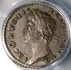1687 8 Pcgs Au 55 James Ii Penny Date Error Great Britain Silver Coin  25011201c