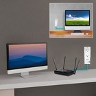 Trendnet Tpl-423e Powerline 1300 Av2 Adapter With Built-in Outlet