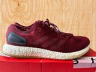 Adidas Pureboost Mens 12 5 Burgundy Red Athletic Running Shoes Sneaker Ba8895