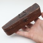 Rare Unusual Antique Victorian 19thc  Novelty Miniature Violin Case Box  17cm 