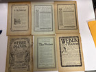 Lot Of 6 Metropolitan Opera House Grand Opera Programs  c1900s   Up  Lot G