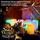 Colored Flameless Votive Candles With Timer-color Changing Led Tea Light batt   