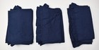 Navy Blue Cotton Ikea Kura Kids Bunk   Floor Bed Curtains