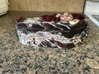 Amazing One Of A Kind Handmade Goth Coffin Purse Handmade Flowers Great Find