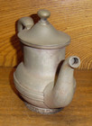Stripped Reed   Barton Silver Soldered 10oz Pennsylvania Lines Railroad Teapot