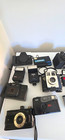 Canon Kodak Argus Vivitar Vintage Camera Mixed Lot W  Flash Bulbs Case