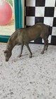 Vintage Brass Standing Horse Statue Western Southwest Decor