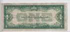 1934  1 Silver Certificate Star Note Funny Back Blue 1 Fr 1606   02614042a
