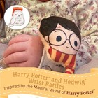 Preferred Harry Potter Hedwig Baby Infant Wrist Rattles With Hedwig Plush Rat   