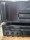 Vintage Onkyo P-301 Preamplifier   M-501 Power Amp Good Condition Works Pair