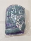 New 4 1oz Astoria Wool Spinning Batt Roving Felt Hand Dyed Teal Purple White