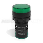 22mm Green 12v Led Industrial Indicator Pilot Light W screw Terminal Usa Seller 