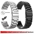 Metal Watch Strap Replacement Stainless Steel Band Wrist Bracelet 18 20 22mm