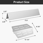 5x Flavorizer Bars 2x Heat Deflectors For Weber Genesis 300 Series E s 310 320