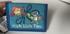 Vintage  Spongebob Squarepants     Kah Rah Tay   with Tag Tri Fold Wallet Blue
