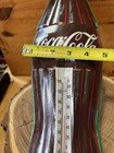 Vintage Original 1960 s Coca Cola Bottle Thermometer Sign By Tca 16 In