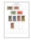 France Ivory Coast 1892-1970 Collection Of 350 Stamps Mint Hinged   Never Hinged