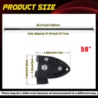 6d Slim 50  Inch Led Light Bar Combo  bracket  wire For Jeep Wrangler Jk 07-18