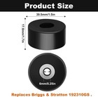 4 Pcs 192310gs Anti Vibration Rubber Feet For Air Compressors  4pcs  Black 