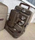 Vintage Bell   Howell Model 253 Ax 8mm Movie Projector Brown Case For Parts