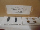 Military Insignia Brand New Metal Black Subdued Set Of 2 1st Lieutenant Bars  