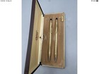 Cross Pen Pencil Set Gold Filled 1 20 10kt Vintage Ballpoint W case Made In Usa