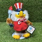 Vintage 1984 Los Angeles Olympics Applause Sam The Eagle Mascot Plush W  Tags
