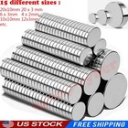 Lot Neodymium Disc Magnets Strong Rare Earth Round Magnet Thin Tiny Small Large
