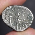 Parthian Empire Drachm Ancient Silver Coin Phraates Iv 37bc Parthia Crescent